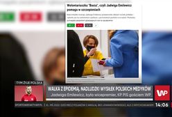 Emilewicz to "wolontariuszka Basia".Tak pracuje przy szczepieniach