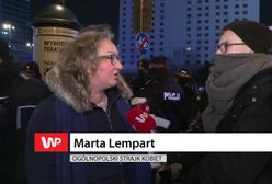 Strajk Kobiet w Warszawie. Marta Lempart krytykuje działania policji. Dostało się Jarosławowi Kaczyńskiemu