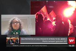 Strajk Kobiet. Marta Lempart: Czujemy się odpowiedzialne za przekonywanie do pokojowych protestów