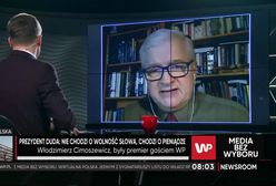 Media bez wyboru. Cimoszewicz pytany o pieniądze dla NFZ. "To szyderstwo"