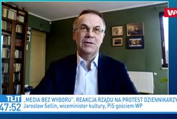 Podatek od reklam. Jarosław Sellin oskarża media. Doszło do ostrej wymiany zdań z dziennikarzem