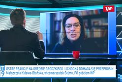 Czarna plansza w TVP przed orędziem Tomasza Grodzkiego. Małgorzata Kidawa-Błońska: to jest wielki skandal