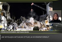 "Blok złożył się jak domek z kart". Relacja z Kramatorska