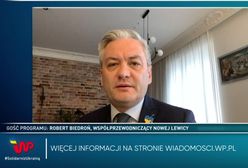 "Wyłożą się na stekach". Biedroń uderza w PiS