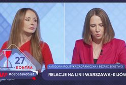 Nagle wyjęła kartkę i poszła "kontra". "Tak czy nie?"