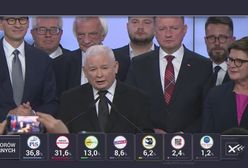 Przemówienie Jarosława Kaczyńskiego. Prezes PiS reaguje na wyniki wyborów: Musimy mieć nadzieję