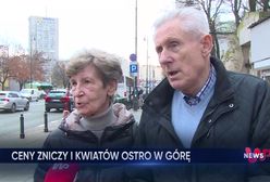 Kiedyś 3 złote, teraz 8. Zapytaliśmy o ceny zniczy i wiązanek