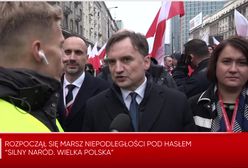Zbigniew Ziobro na Marszu Niepodległości. Uderza w Tuska