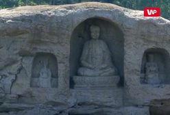 Skutki suszy w Chinach. Niezwykłe, co odsłoniła opadająca woda