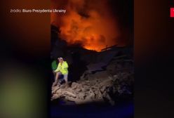 Wołodymyr Zełenski oskarża Rosję o "cyniczny" atak na ludność cywilną