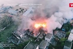 Atak rakietowy w Odessie. Na wideo widać skalę zniszczeń
