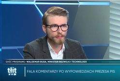 Konsternacja w studiu. Oto, czym pochwalił się minister
