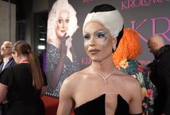 Drag queen Himera na premierze "Królowej" Netfliksa