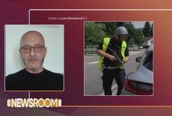 Hełm policjanta zwrócił uwagę wszystkich. Ekspert komentuje