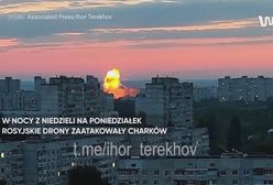 Moment ataku Rosji na Charków. Eksplozje przed rozmowami w Waszyngtonie