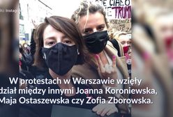 Gwiazdy wspierają protesty kobiet