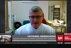 Koronawirus. Dr Paweł Grzesiowski o śmierci zakażonego dziecka