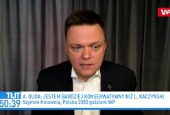 Andrzej Duda o Strajku Kobiet. Szymon Hołownia kpi