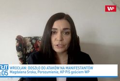 Strajk kobiet we Wrocławiu. Reakcja posłanki PiS Magdaleny Sroki na szokujące wideo