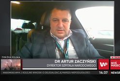 Szpital tymczasowy na Stadionie Narodowym to izolatorium? Riposta dyrektora placówki