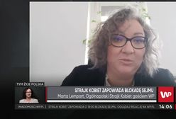 Strajk Kobiet. Marta Lempart o możliwościu użycia broni przez policję