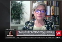 Koronawirus w Polsce. Pielęgniarki grożą strajkiem. Krystyna Ptak odpowiada Marcinowi Horale