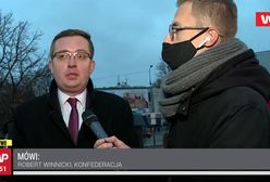 Marsz Niepodległości w Warszawie: Robert Winnicki o zajściach na rondzie de Gaulle'a