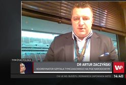 Dyrektor szpitala narodowego: "Są wolne łózka"