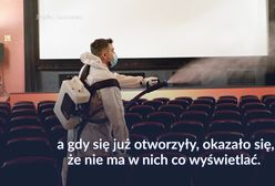 Czarny rok dla światowego kina. Przez pandemię nie ma co oglądać