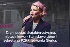 Małgorzata Kożuchowska zagra w filmie. Wcieli się w rolę żony Edwarda Gierka