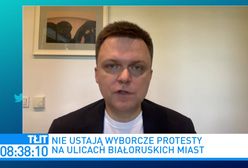 Białoruś. Szymon Hołownia wzywa polski rząd do działania. "To mogą być ostatnie wybory, które udało się Łukaszence sfałszować"