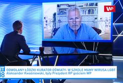 LGBT i kontrowersyjne słowa kuratora. Aleksander Kwaśniewski ostrzega przed wojną domową