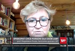 Prof. Magdalena Środa o LGBT: Kościół powinien otworzyć poradnie dla tych, którzy nienawidzą innych