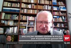 Prof. Krzysztof Simon: "premier nie ma prawa mówić, że poradziliśmy sobie z epidemią"