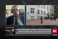 Wojciech Bartczak o maturze 2020. Egzamin przebiegał w "w normalnych warunkach"