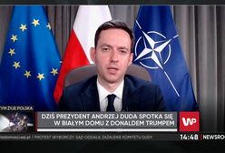 Andrzej Duda w USA. Minister Marcin Ociepa: opozycja spotkanie z Donaldem Trumpem ocenia językiem Kremla