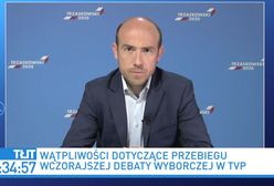Debata prezydencka w TVP. Borys Budka odpiera zarzuty ws. sondy. "Umysł osób z TVP to umysł botów"