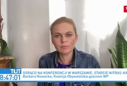 Szarpanina Sławomira Nitrasa z Sebastianem Kaletą. "Wiceminister próbował przerwać konferencję"