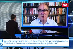 Szczepionka na COVID. Burza po słowach Janusza Kowalskiego. Włodzimierz Czarzasty kpi