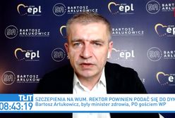 Afera szczepionkowa na WUM. Bartosz Arłukowicz komentuje