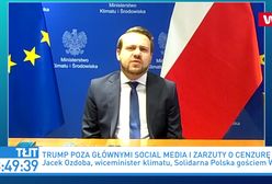 Donald Trump zablokowany na TT i FB. Jacek Ozdoba: to absolutny skandal