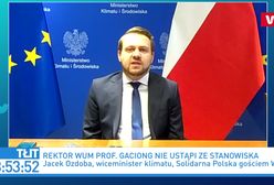 Jacek Ozdoba o oświadczeniu rektora WUM: bezwstyd