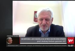 Prof. Andrzej Horban: wolałbym zaszczepić w pierwszej kolejności osoby po 80. roku życia