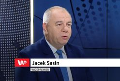 Jacek Sasin wyraźnie zdenerwowany. "To żenujące. Tusk też tam mieszkał"