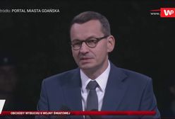 Reparacje wojenne. Morawiecki na Westerplatte: Trzeba domagać się zadośćuczynienia