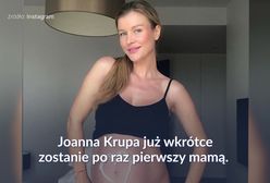 Joanna Krupa kwitnie w ciąży. Sesja z brzuszkiem zachwyca