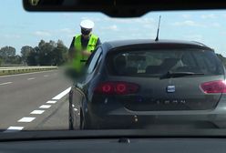 Przeciskał się pomiędzy tirami. "Widziałem, że nic nie jedzie"