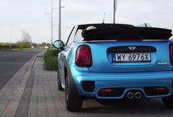 Mini Cooper S Cabrio nie jest tylko ładnym "gadżetem". Potwierdza to dźwięk silnika