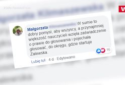 "Bruksela nie dla Zalewskiej". Nauczyciele się mobilizują, związkowcy zabierają głos