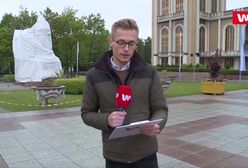 Pedofilia w Kościele. Zasłonili pomnik księdza w Licheniu. Relacja reportera WP
